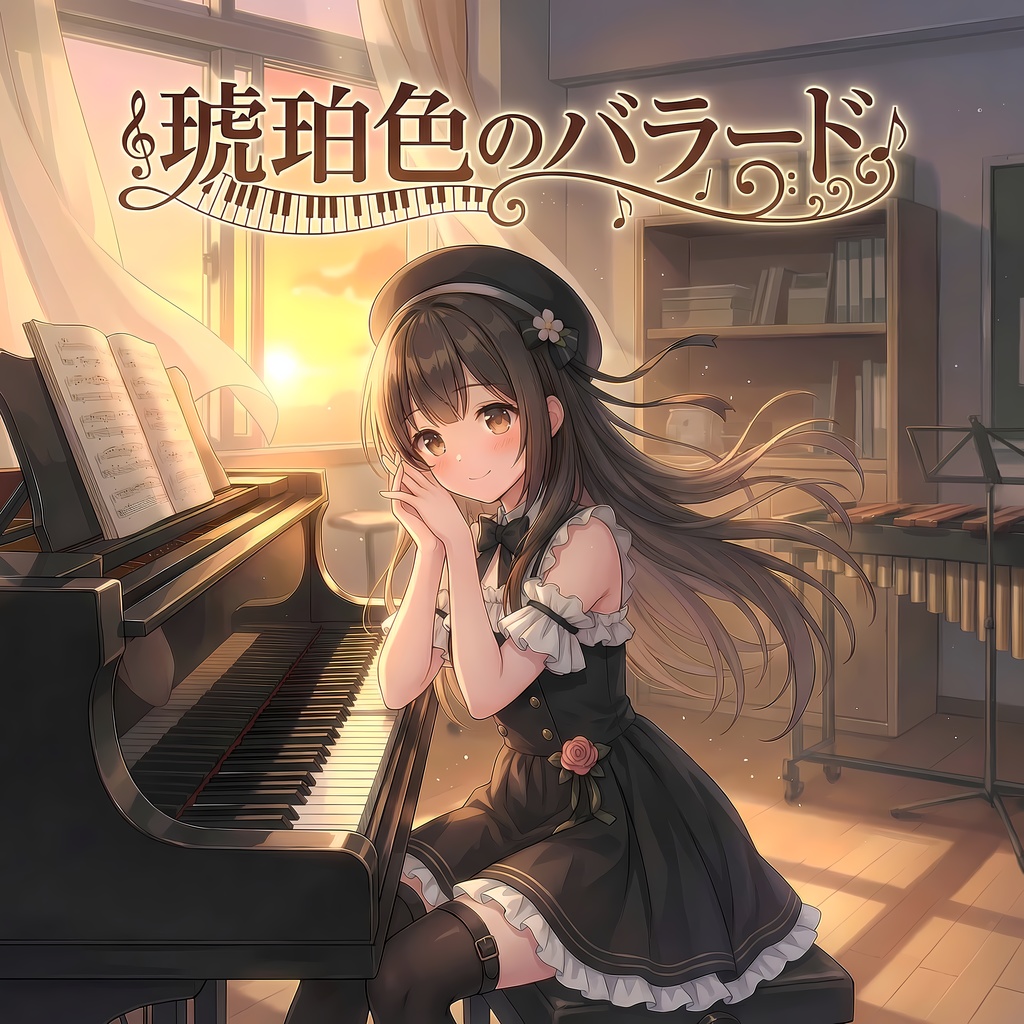 【フリーBGM】琥珀色のバラード