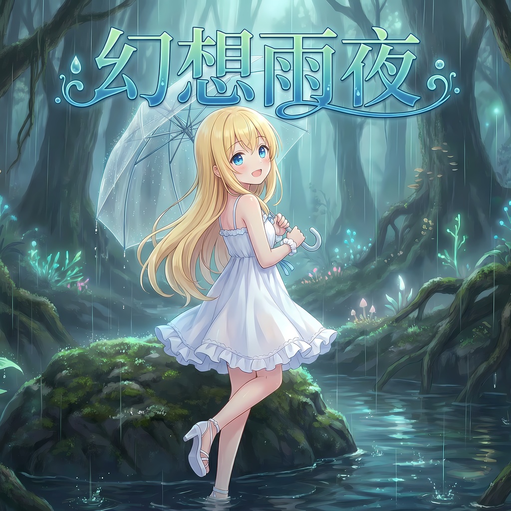 【フリーBGM】幻想雨夜（げんそううや）