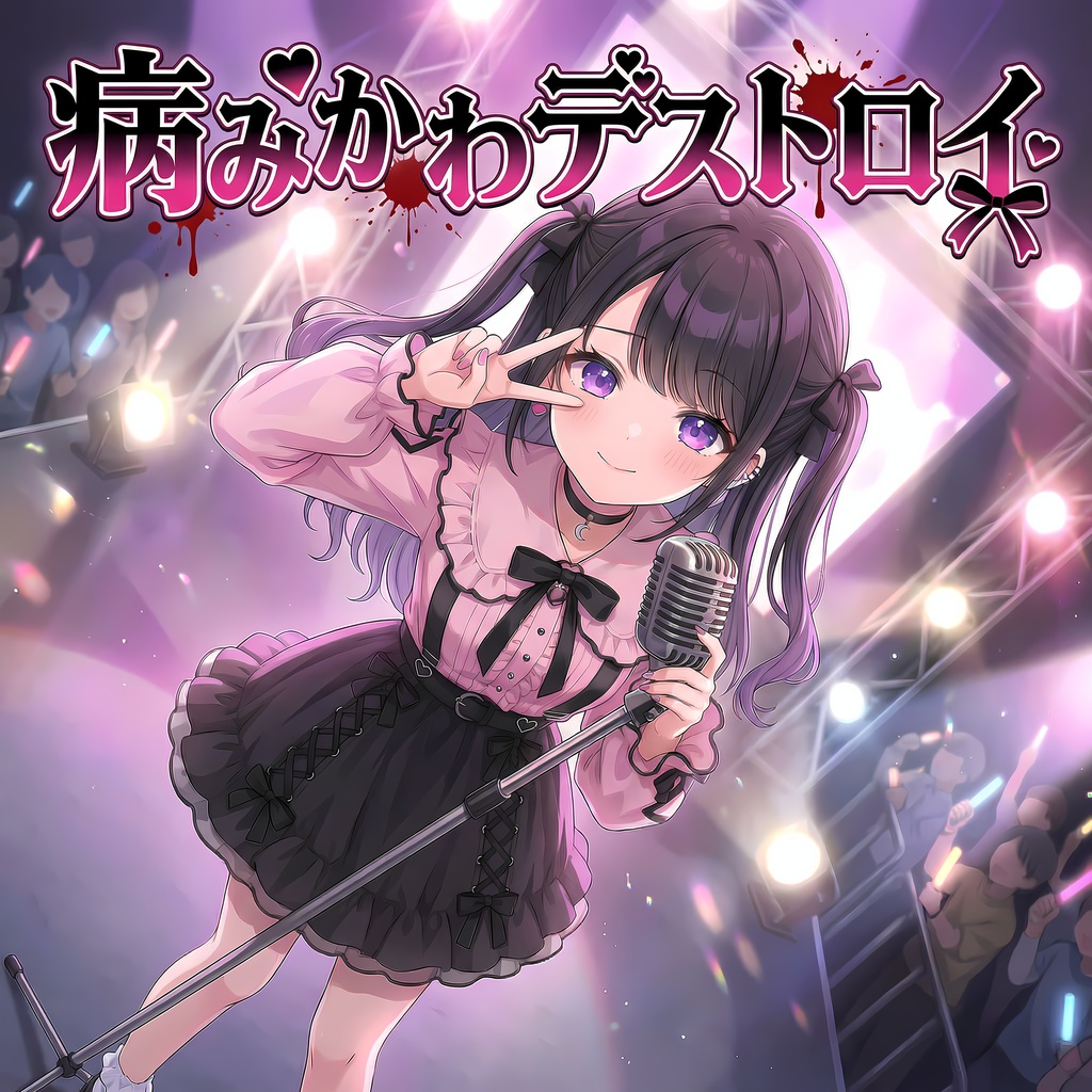 【フリーBGM】病みかわデストロイ