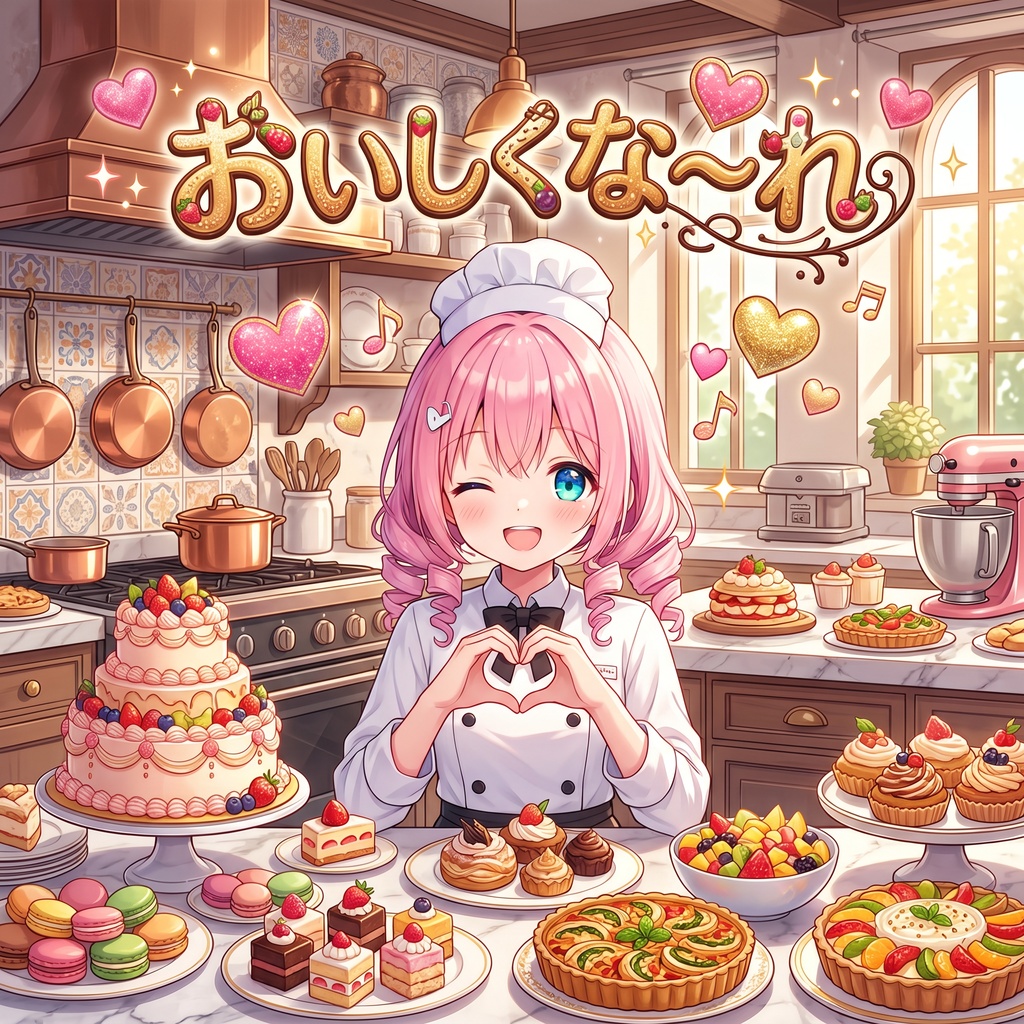 【フリーBGM】おいしくな～れ♡