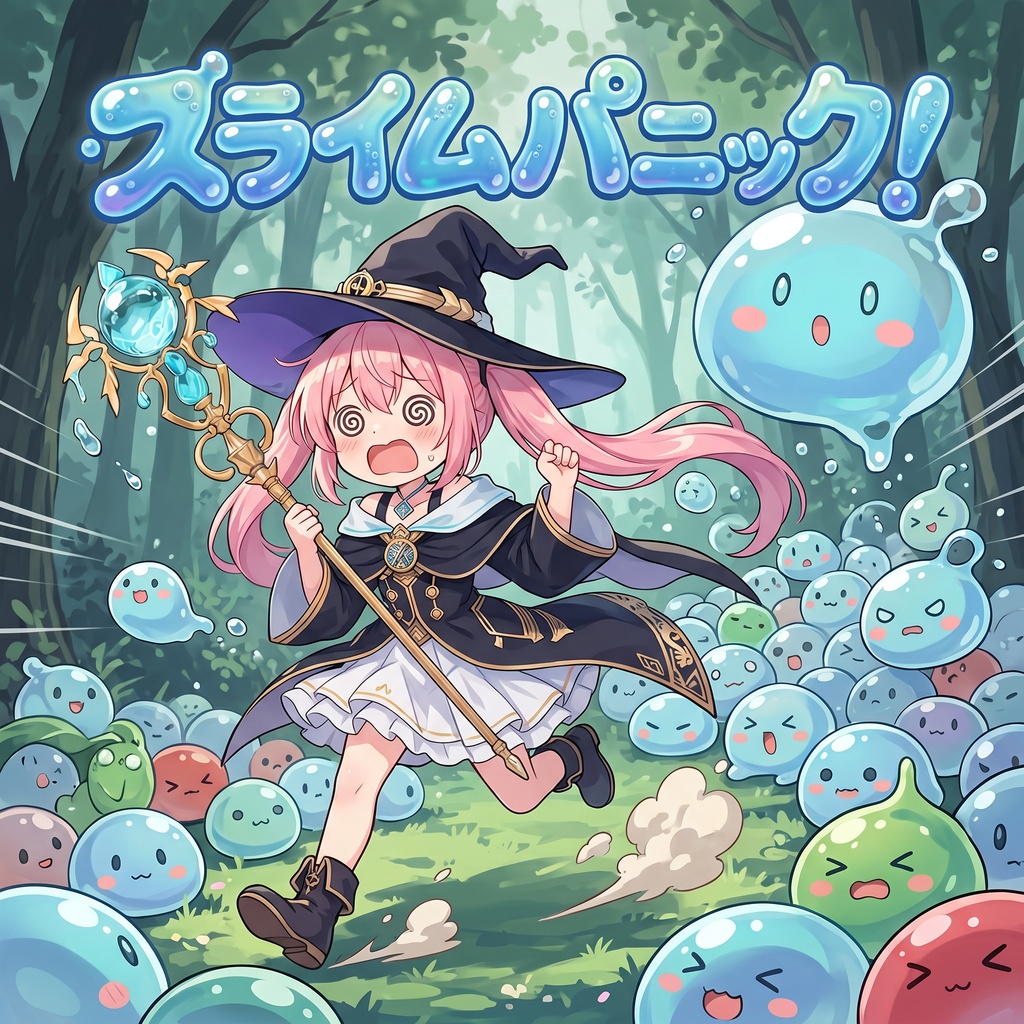 【フリーBGM】スライムパニック！