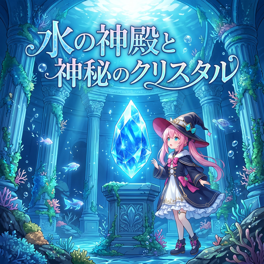 【フリーBGM】水の神殿と神秘のクリスタル