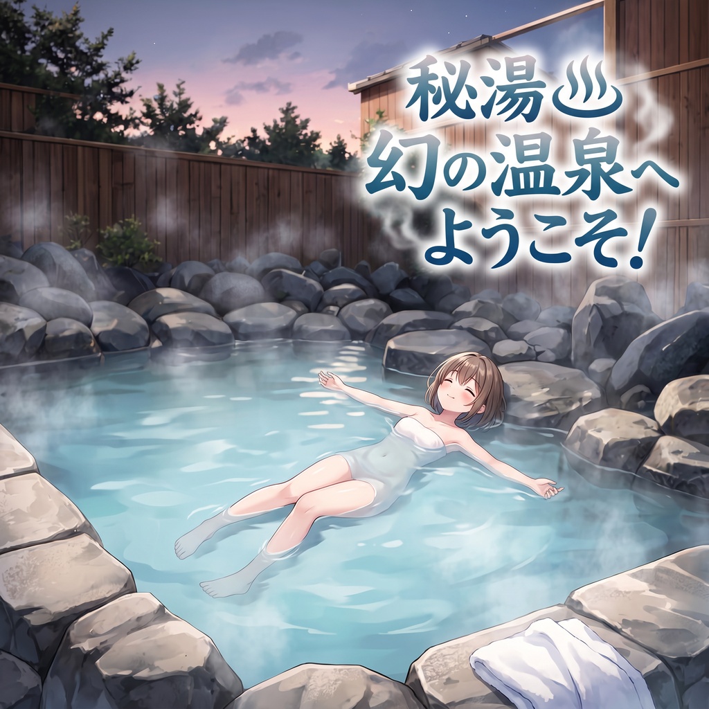 【フリーBGM】秘境♨幻の温泉へようこそ！