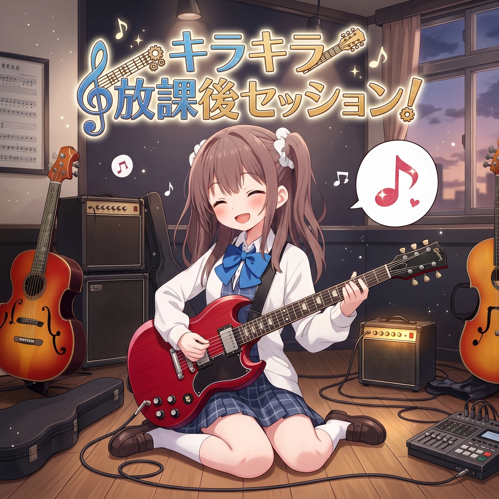 【フリーBGM】キラキラ放課後セッション！