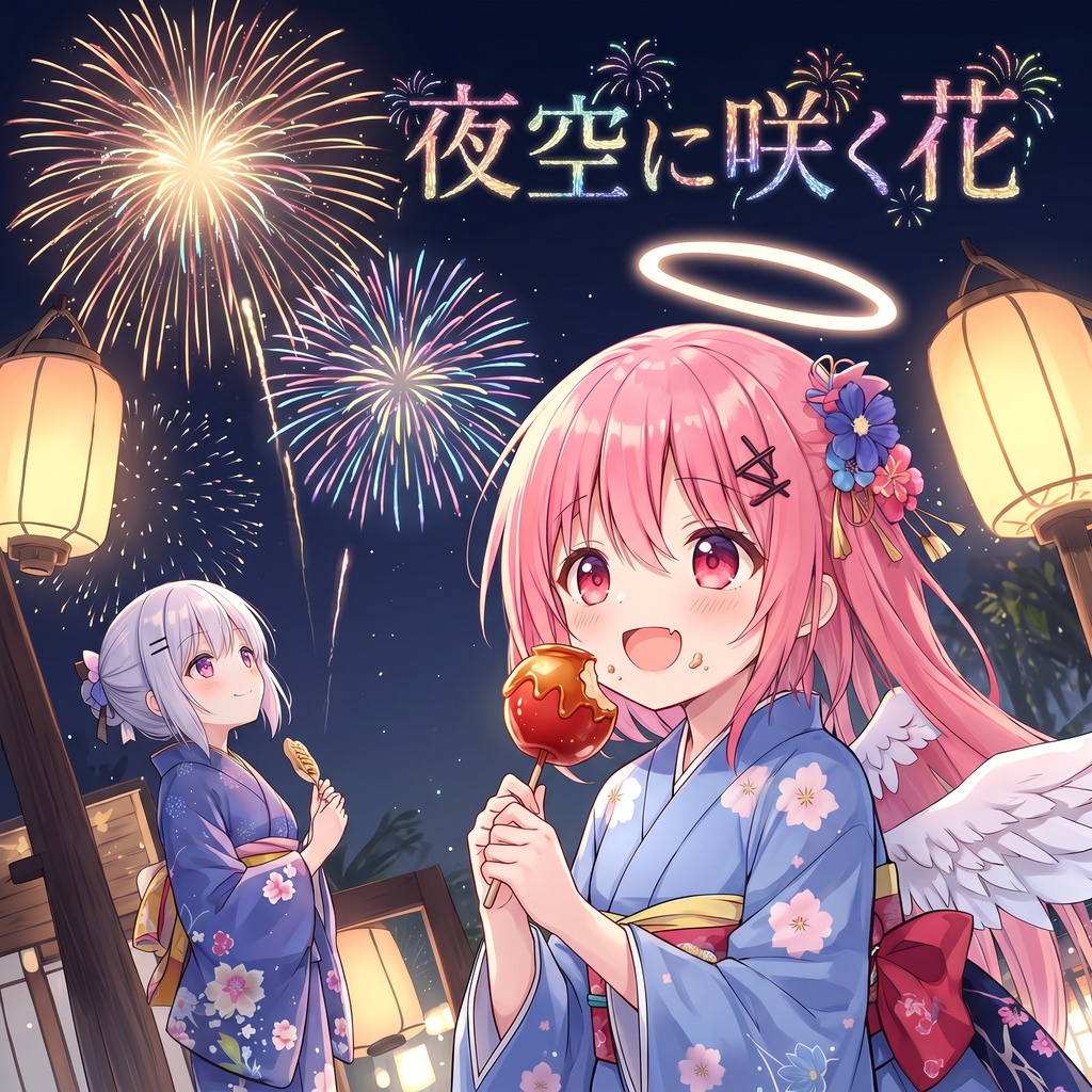 【フリーBGM】夜空に咲く花