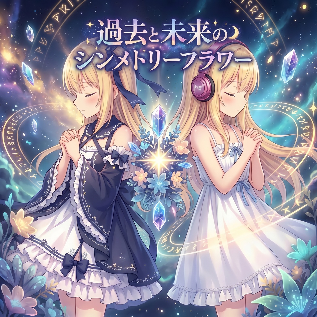 【フリーBGM】過去と未来のシンメトリーフラワー