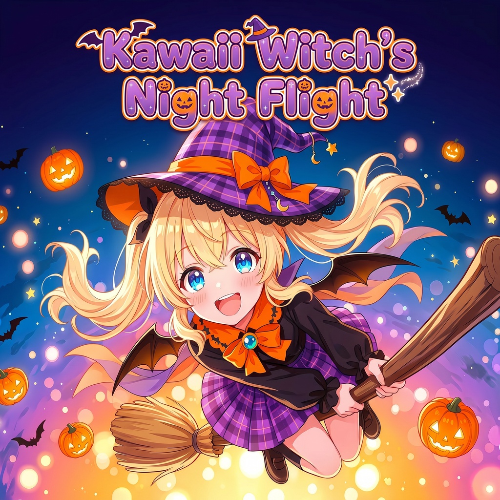 【フリーBGM】Kawaii Witch’s Night Flight