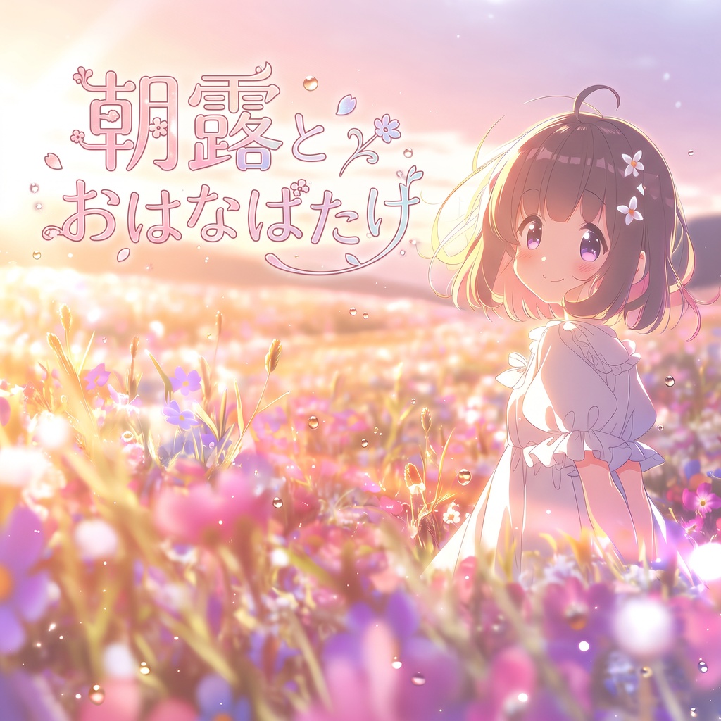 【フリーBGM】朝露とおはなばたけ