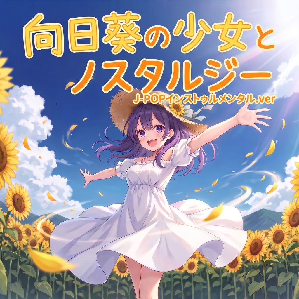 【フリーBGM】向日葵の少女とノスタルジー(J-POPインスト.ver)