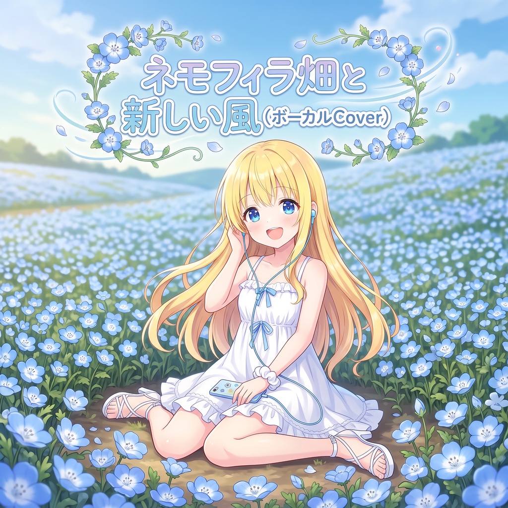 【オリジナル楽曲】ネモフィラ畑と新しい風（ボーカルCover）