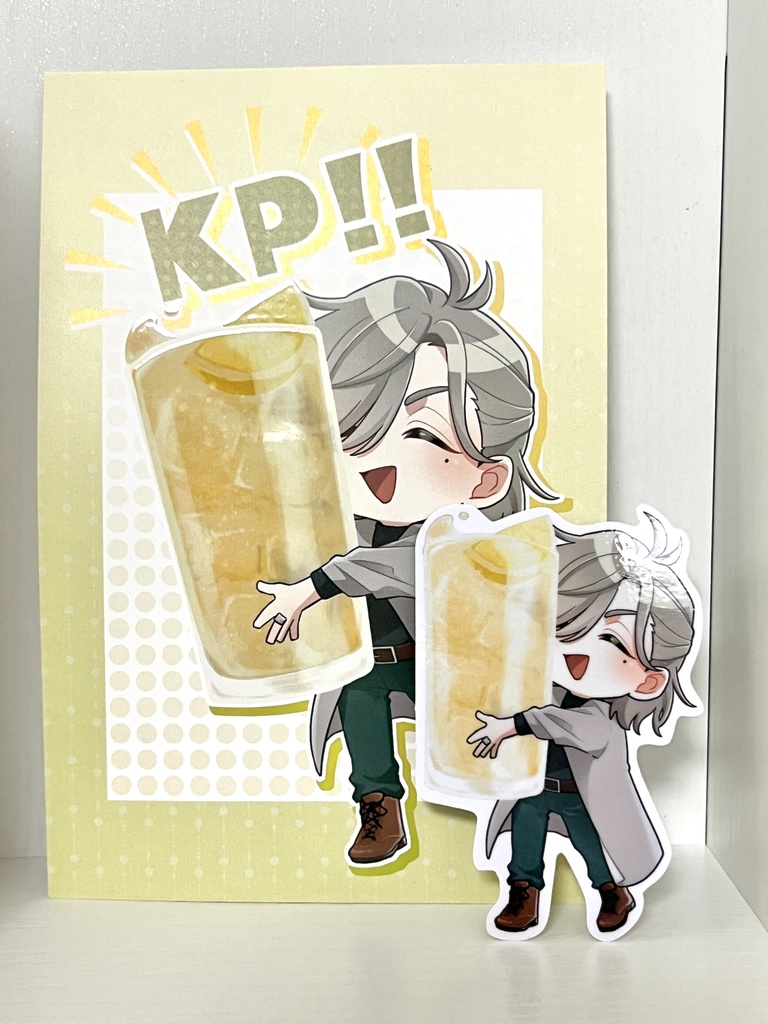 【非公式】オリバー・エバンスKPポストカード&ステッカーセット