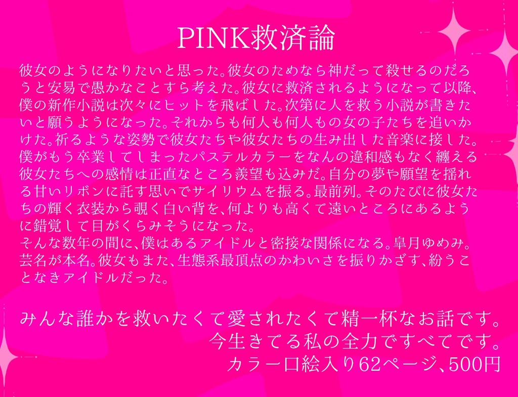 【販売終了】PINK救済論