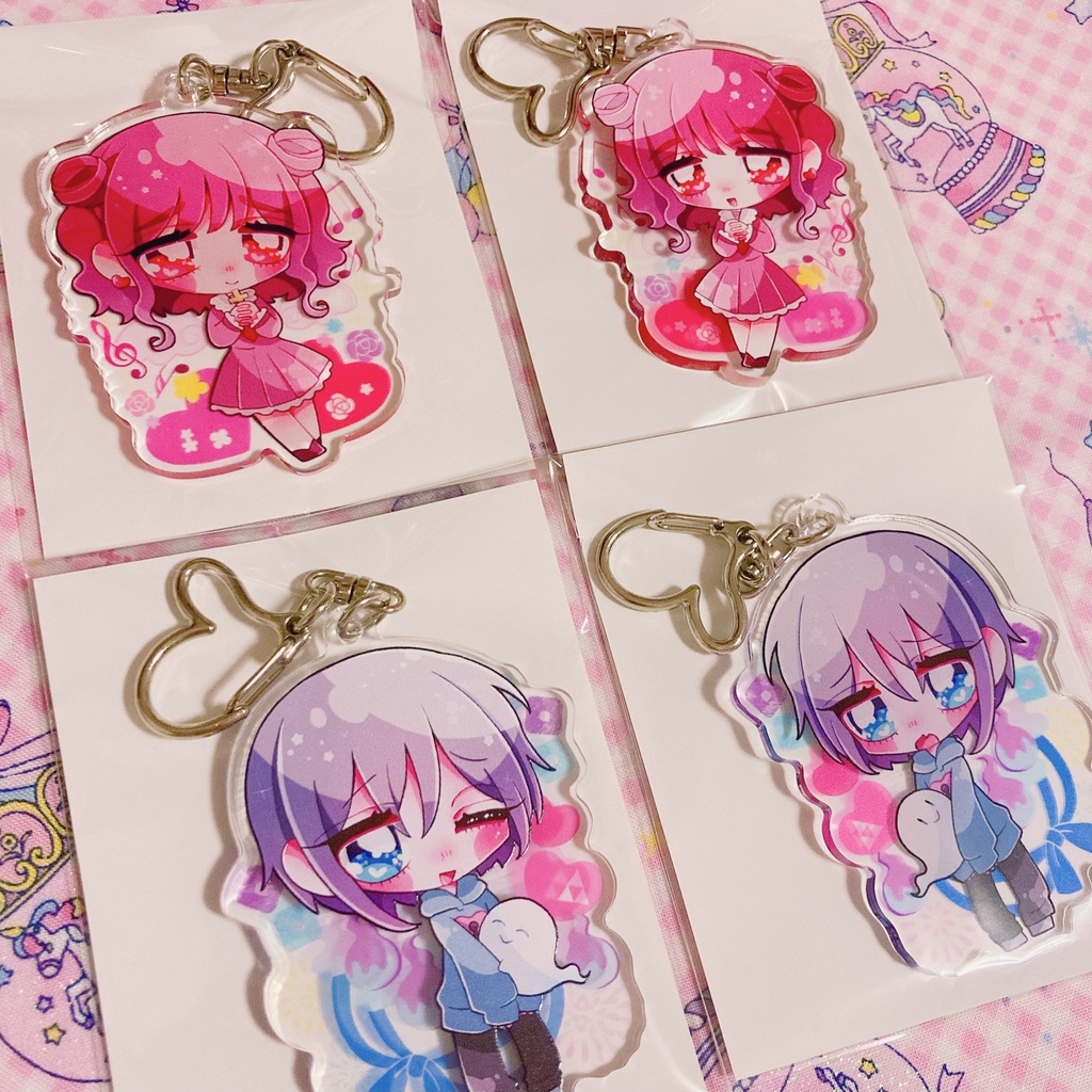 寓話アクリルキーホルダー