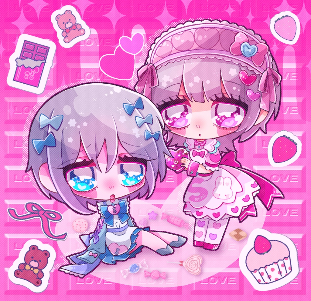 メイド♡アクリルスタンド