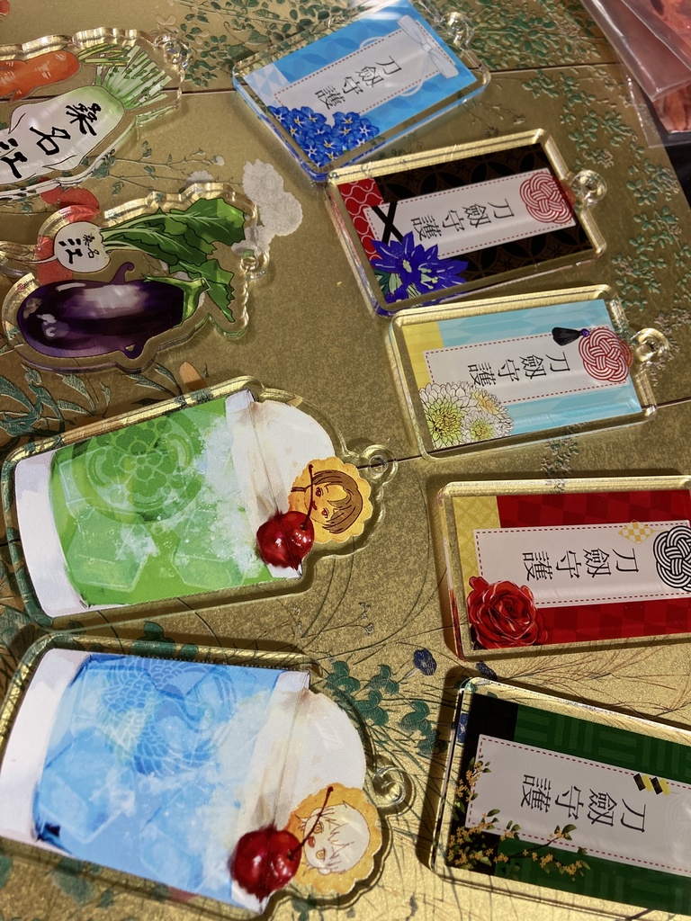 刀剣乱舞アクキー各種どれでも100円おまけあり