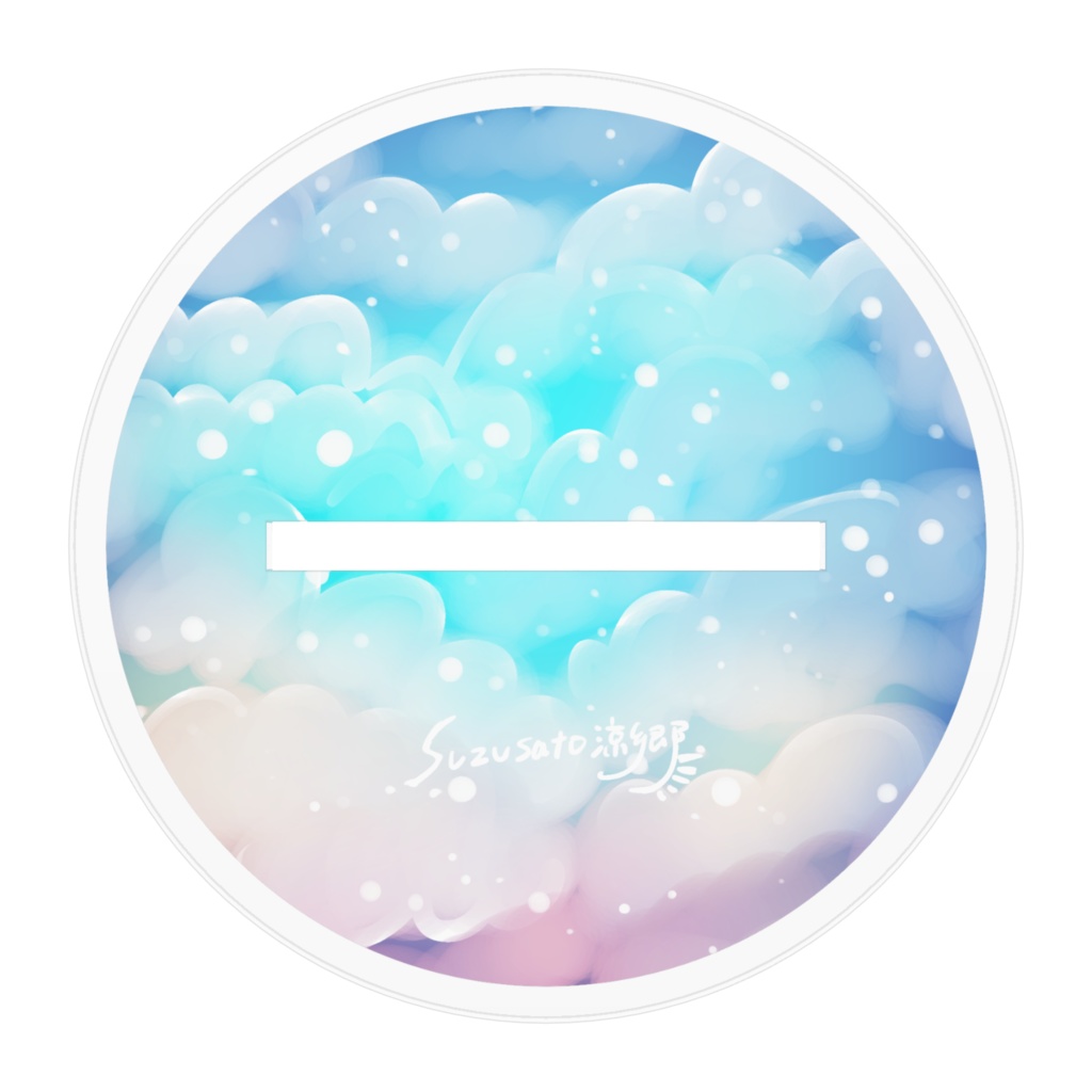 【虹色鳥】天使鳥 アクリルフィギュア