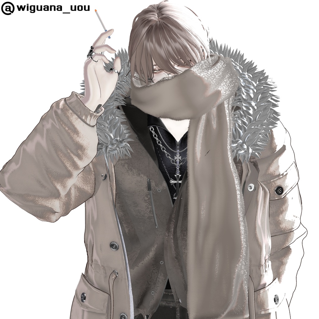 Dessin_muffler_set (+Gift Pose)