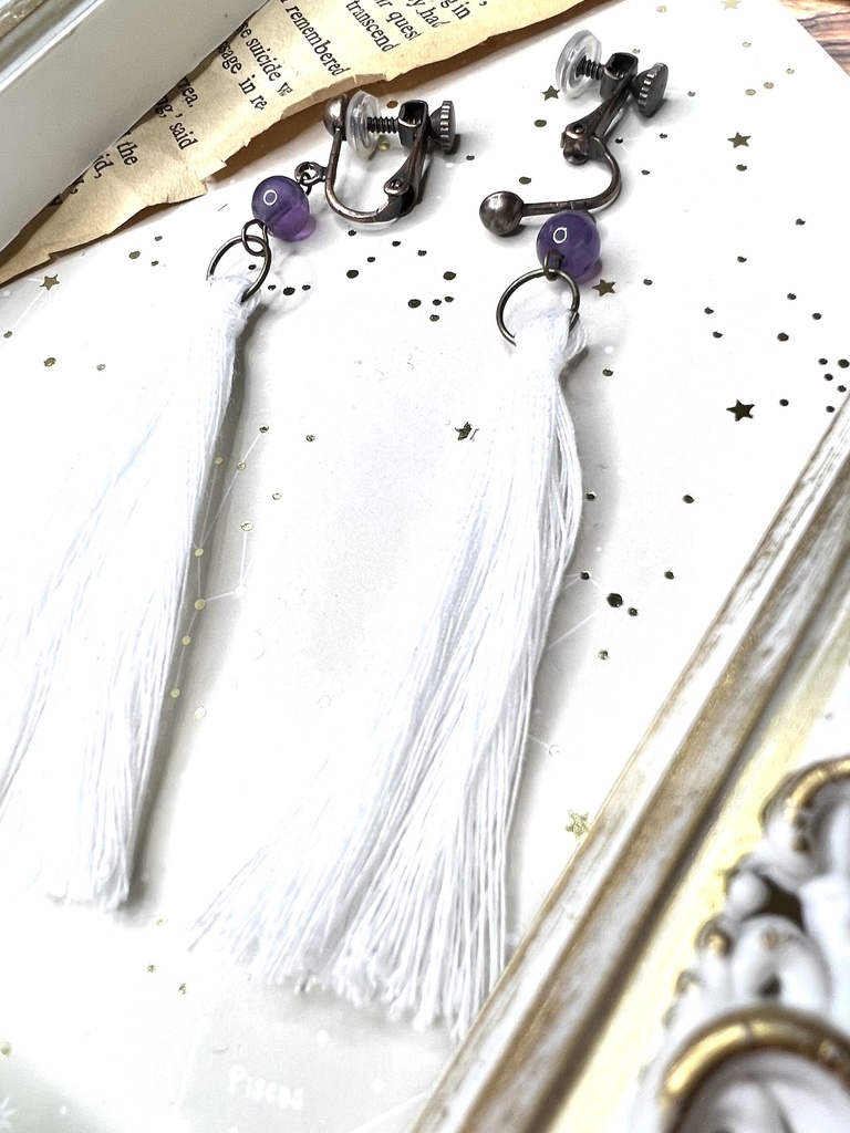 水星の魔女 エラン・ケレス イメージ イヤリング(ピアスへ変更ok)