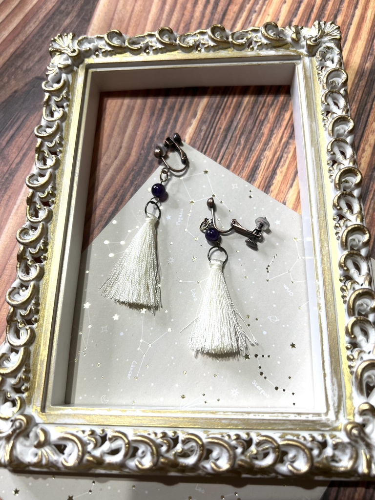 水星の魔女 エラン・ケレス イメージ イヤリング(ピアスへ変更ok)