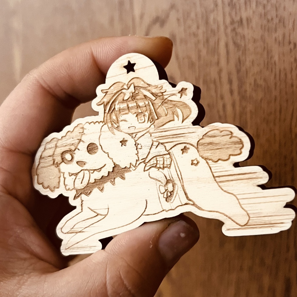 ゾンビランドサガ ふらんしゅしゅ!ウッドキーホルダー