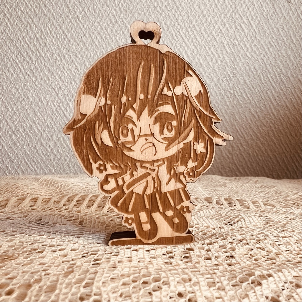ゾンビランドサガ ふらんしゅしゅ!ウッドキーホルダー