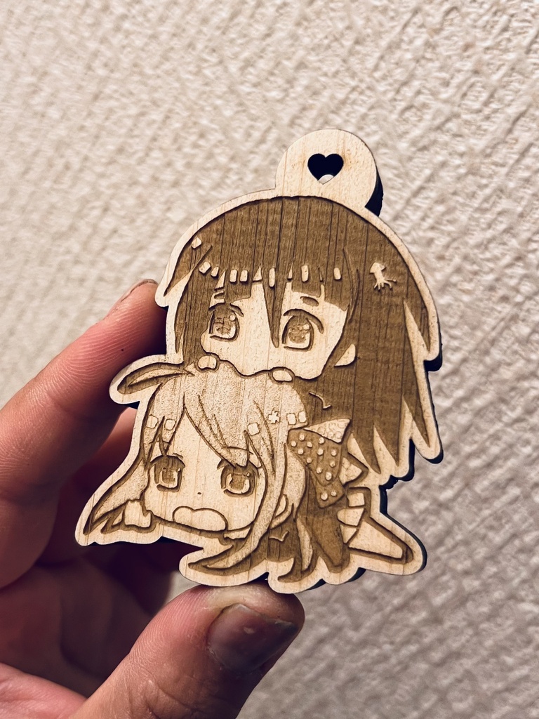 ゾンビランドサガ ふらんしゅしゅ!ウッドキーホルダー