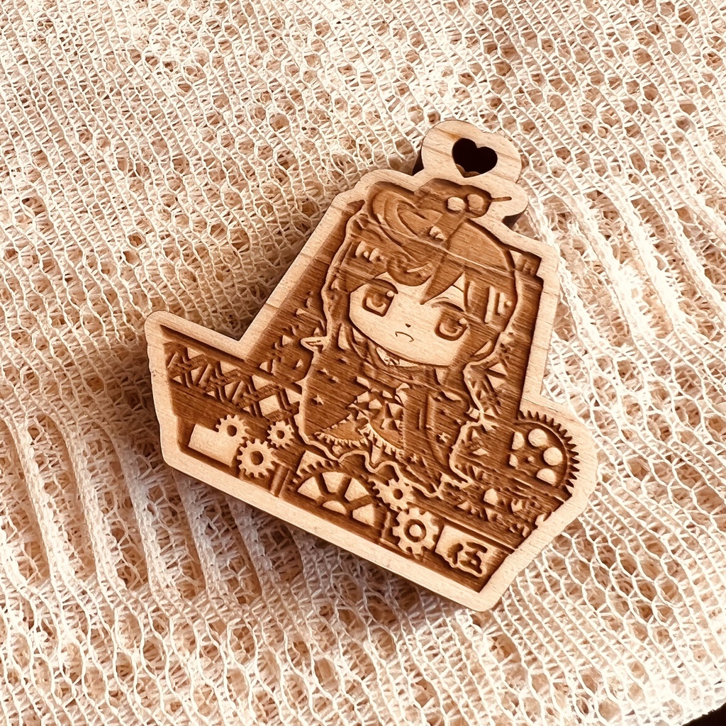 ゾンビランドサガ ふらんしゅしゅ!ウッドキーホルダー