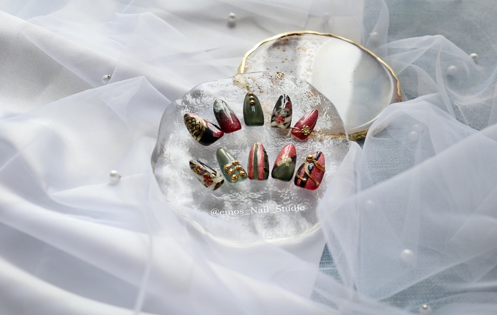 刀剣乱舞 加州清光(極)イメージ ネイルチップ