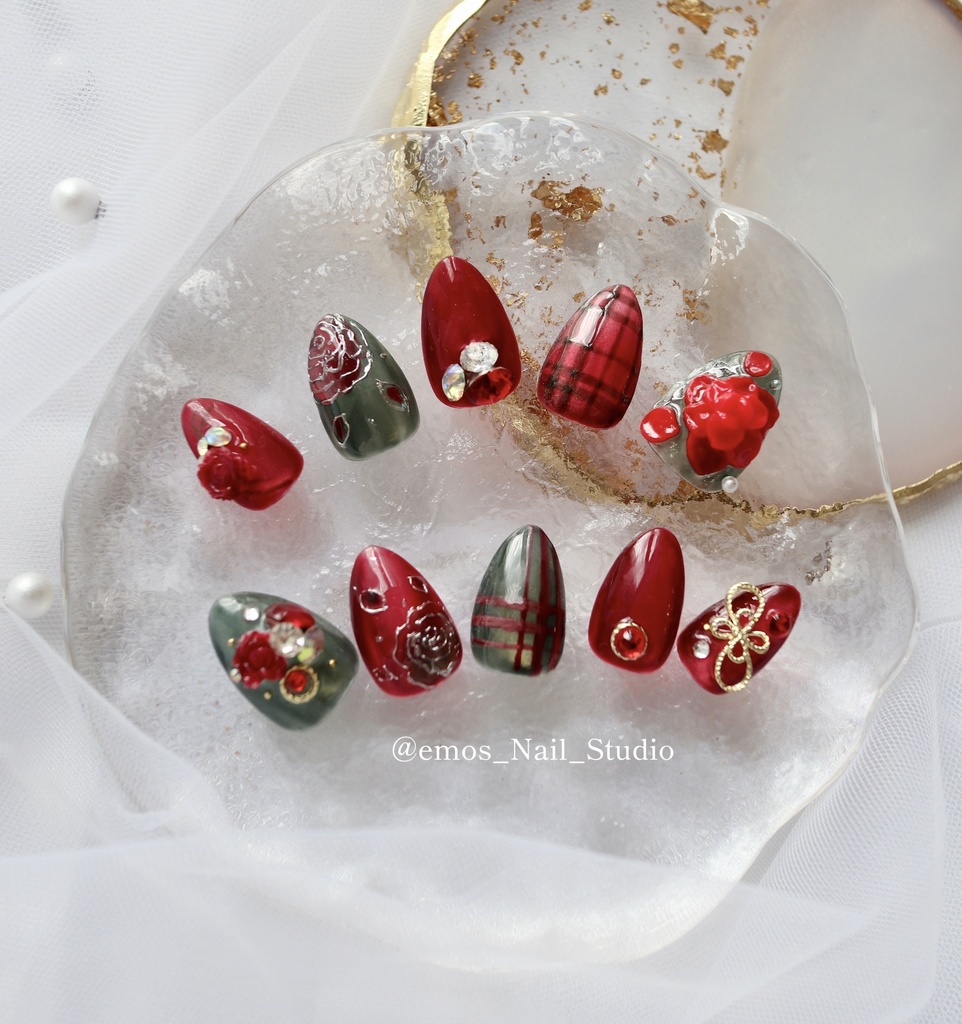 刀剣乱舞 加州清光 イメージ ネイルチップ