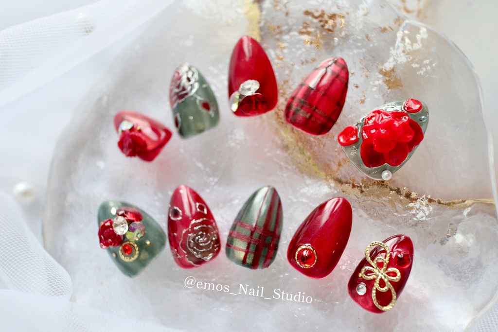 刀剣乱舞 加州清光 イメージ ネイルチップ