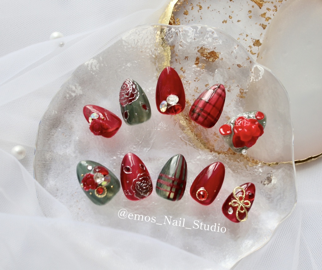 刀剣乱舞 加州清光 イメージ ネイルチップ