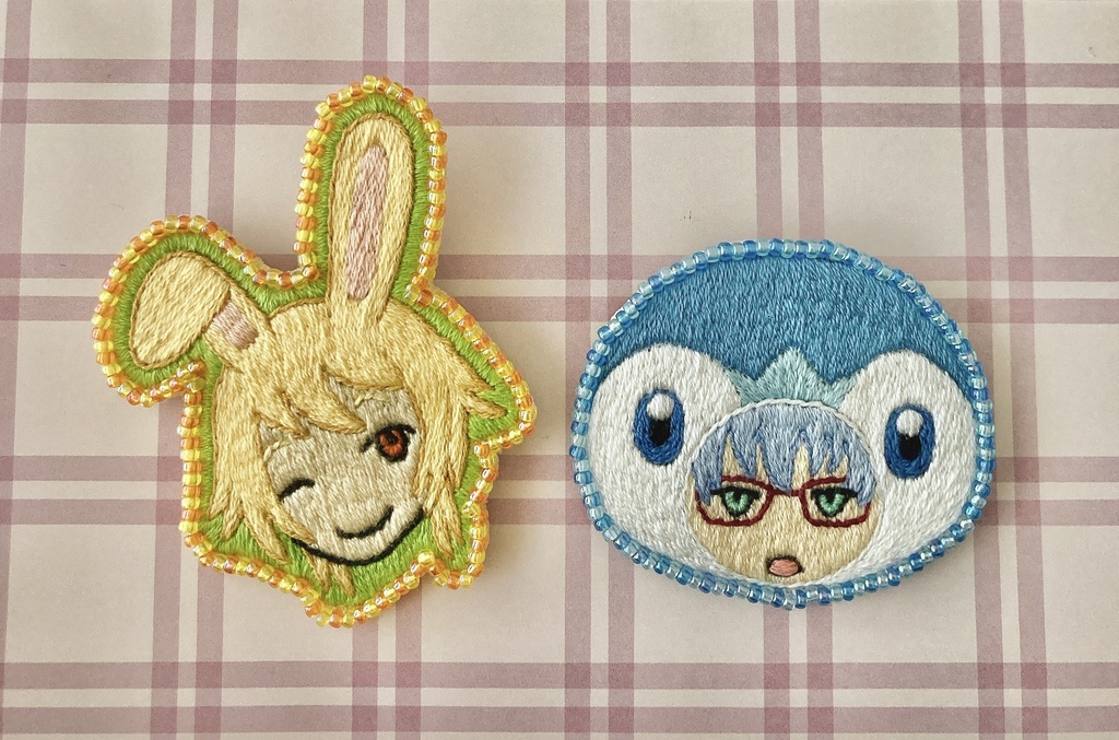 ときメモGS 刺繍バッジ