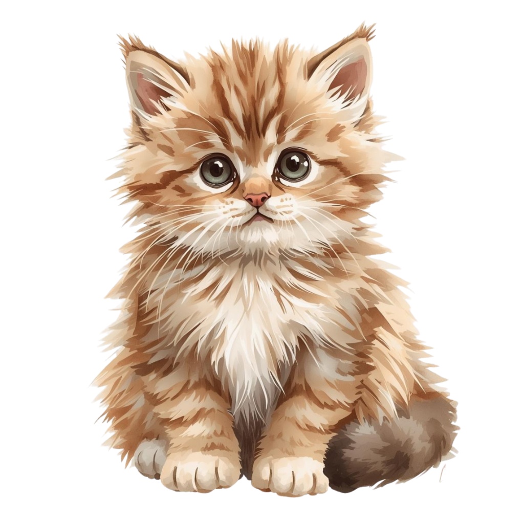 Holiday Cat Clip Art