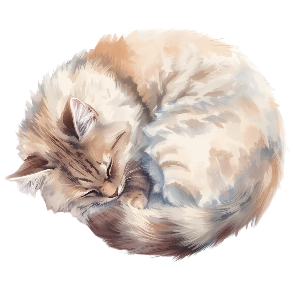 Holiday Cat Clip Art