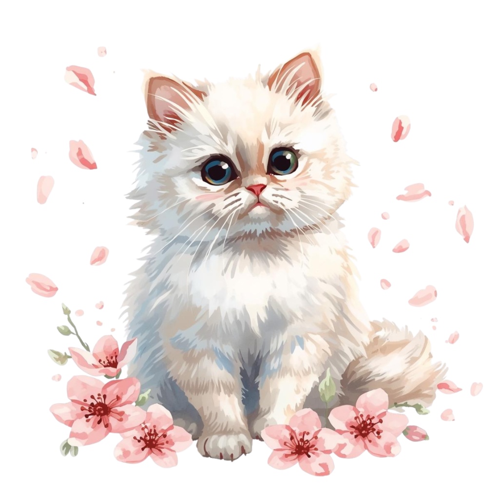 Holiday Cat Clip Art