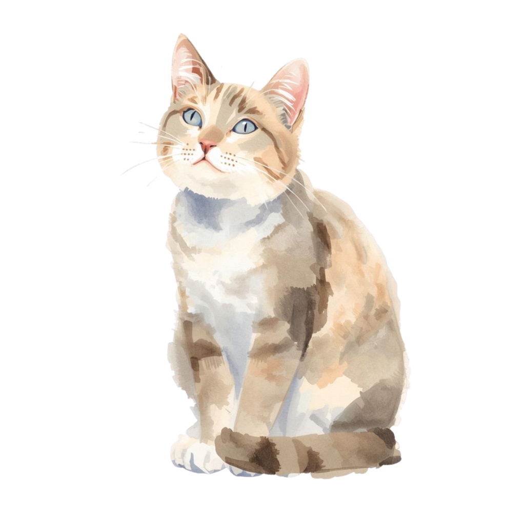 Holiday Cat Clip Art