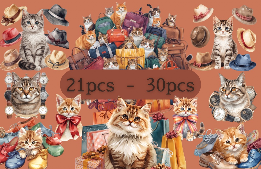 Fashion Cat Clip Art