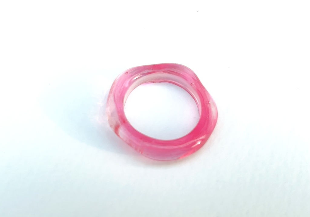 👘カラー　ガラスリング　おまけ付き