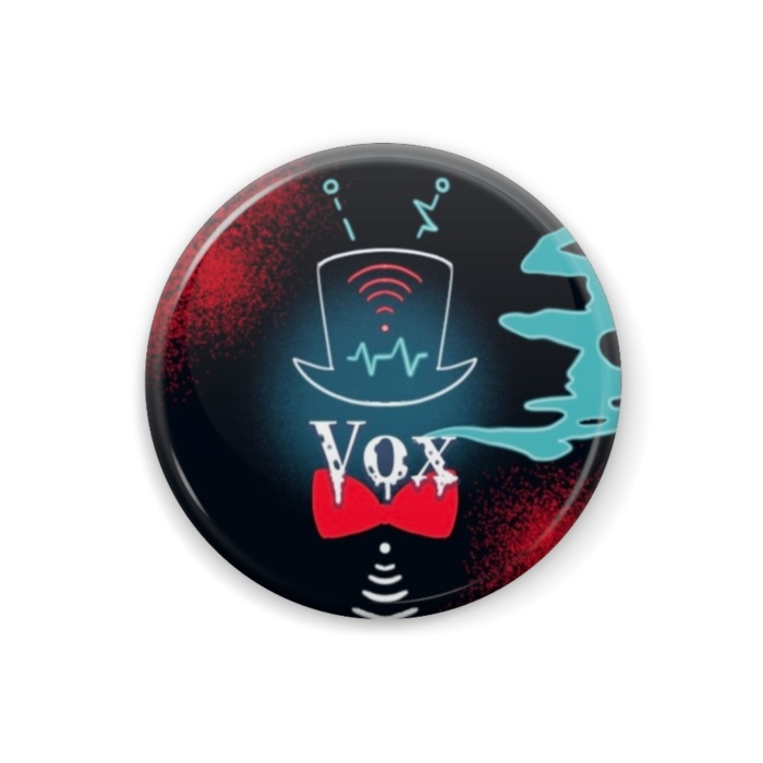 ハズビンキャラモチーフミニ缶バッジ