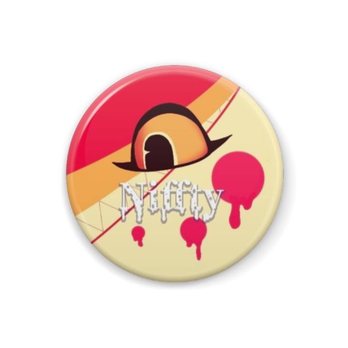 ハズビンキャラモチーフミニ缶バッジ