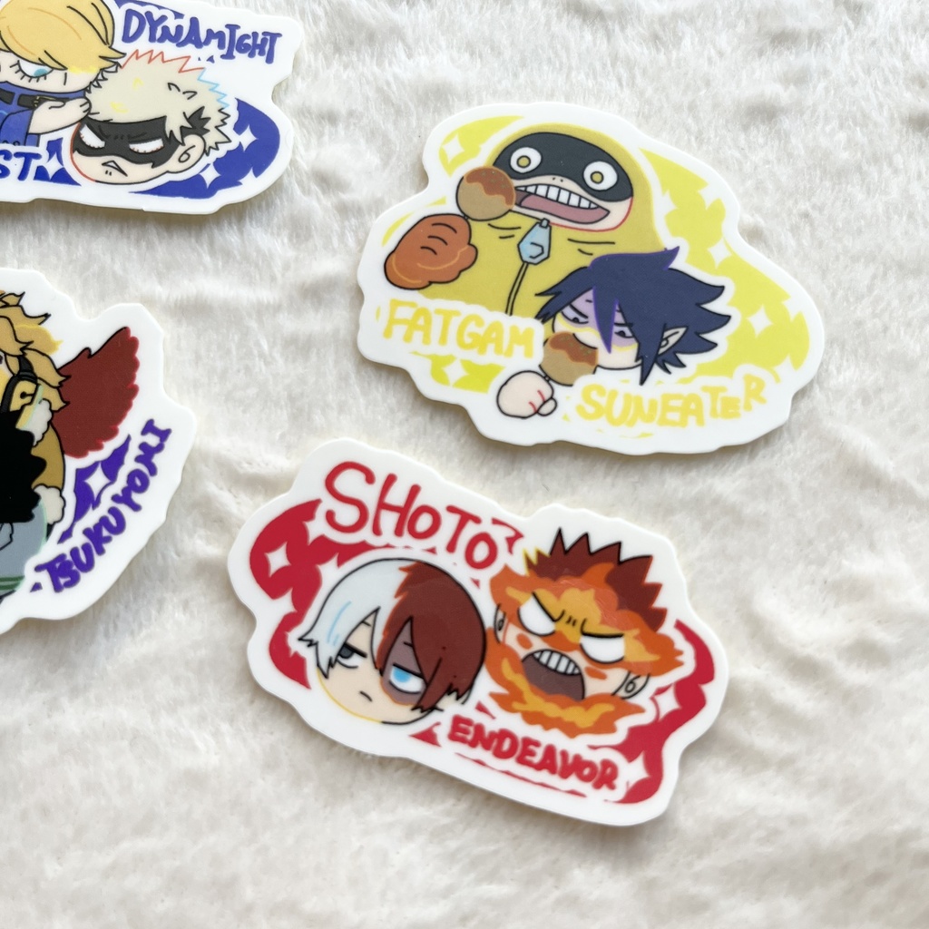 ヒロアカ 師弟ステッカー