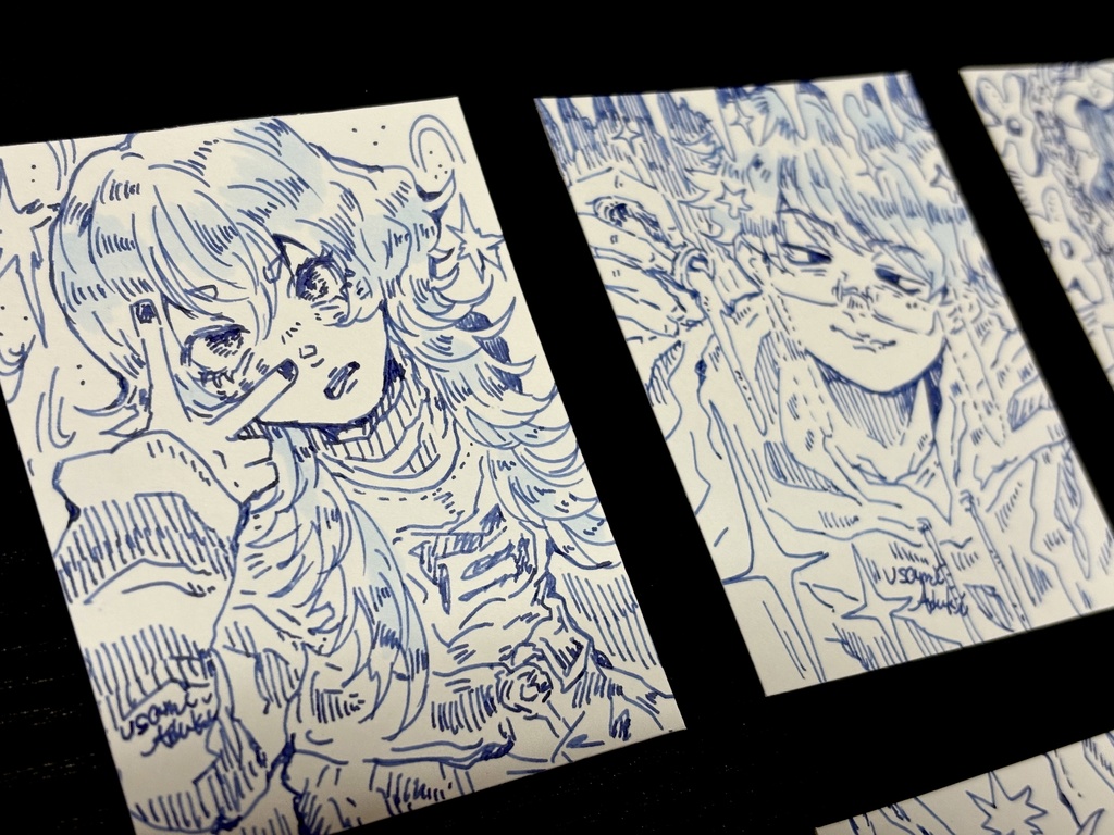 ドローイング原画 No.01〜06