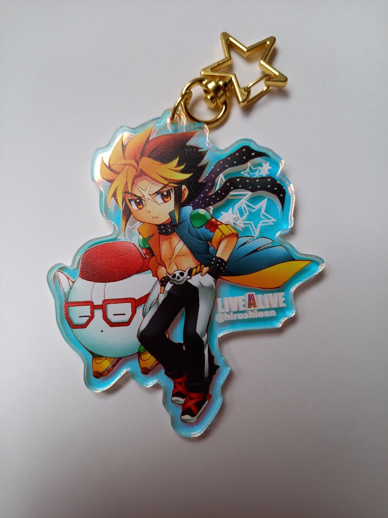 【9/23再版】LALアクリルキーホルダー・アキラ&キューブ