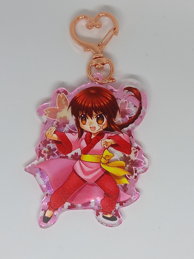 【4/2頒布開始】桜フレーク入りアクキー レイ