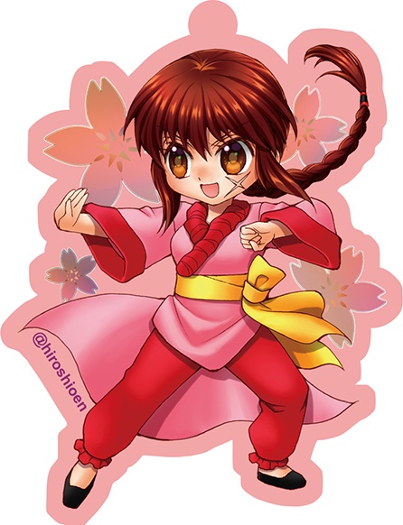 【4/2頒布開始】桜フレーク入りアクキー レイ