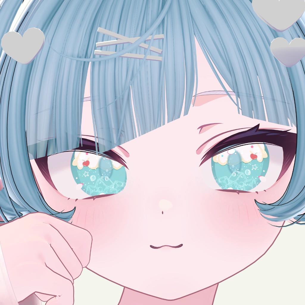 発売記念SALE中【動く泡×きらめく氷】クリームソーダ EYE TEXTURE