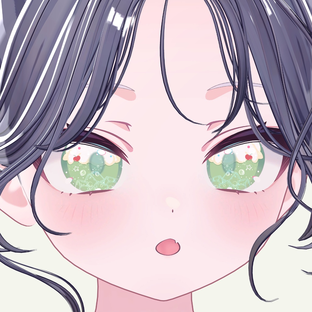 発売記念SALE中【動く泡×きらめく氷】クリームソーダ EYE TEXTURE