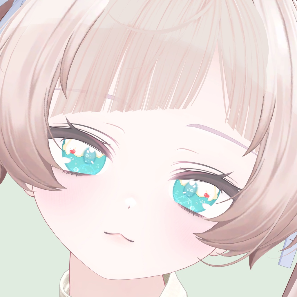 発売記念SALE中【動く泡×きらめく氷】クリームソーダ EYE TEXTURE