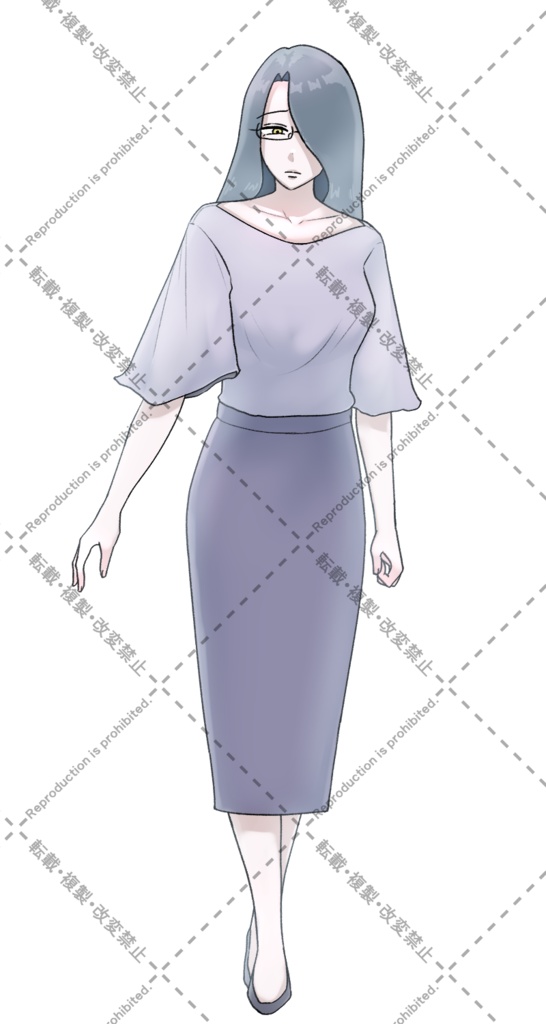 立ち絵イラスト①