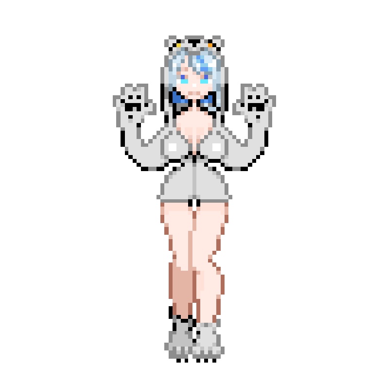 ドットくまアクキー